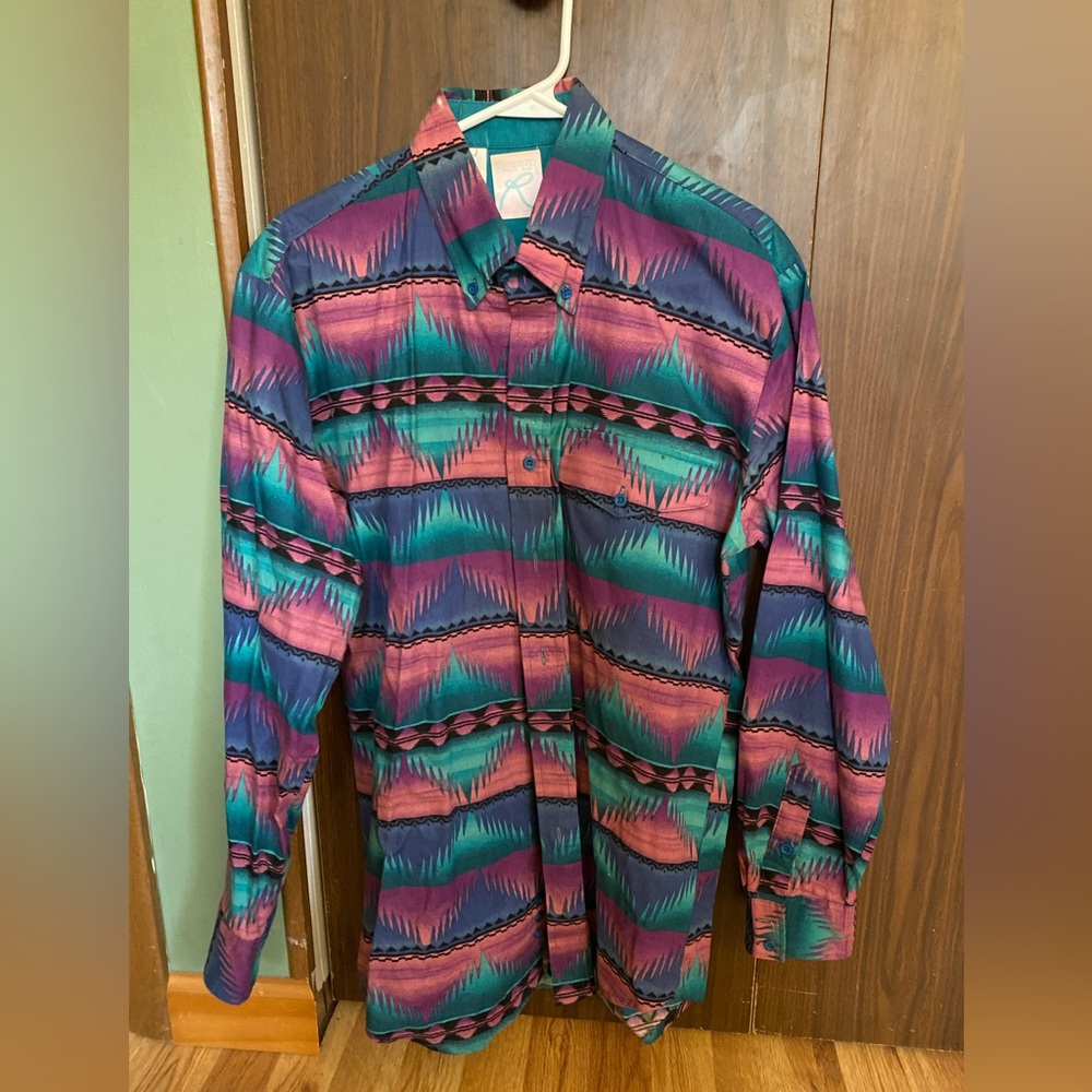 Roper Men's Vintage Western Button Down Shirt